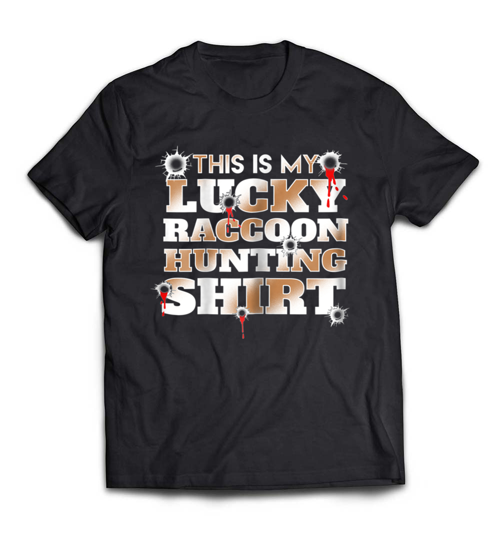 Funny Raccoon Hunting T-Shirt: Celebrate Your Hunting Spirit